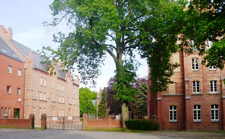 Schulgebäude und Internat Haus D